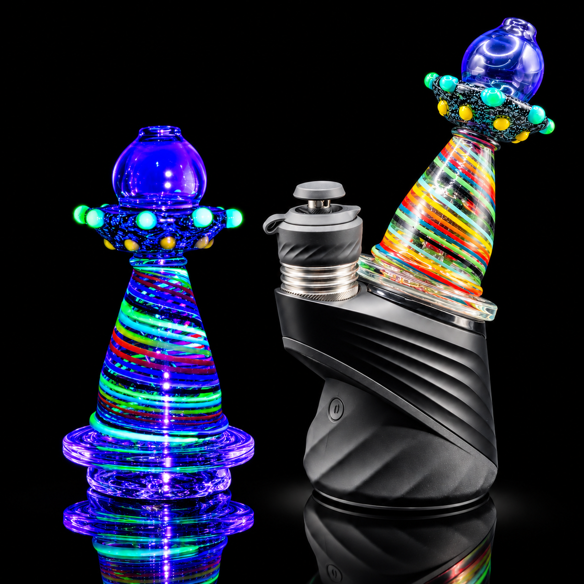 Eternal Flameworks - UV Space Beam Dry Glass Attachment for Puffco Peak & Peak Pro