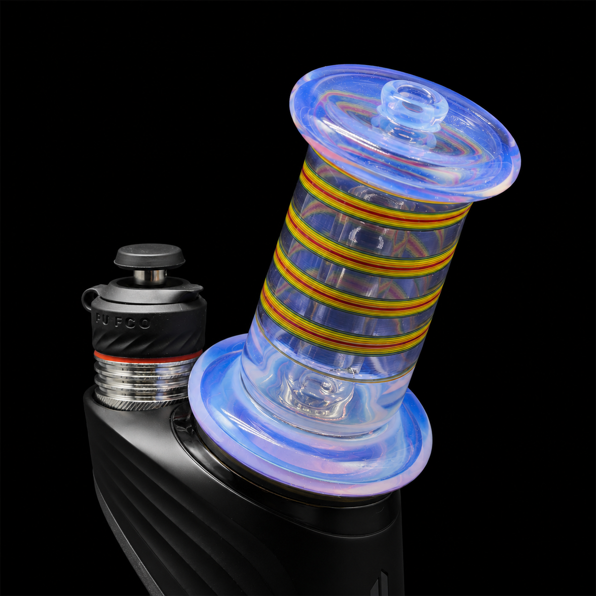 Smiley Glass - Orbit Loom Wet Puffco Peak Glass Attachment