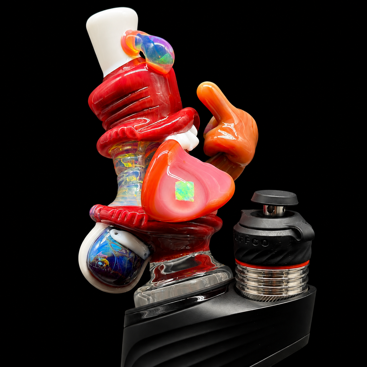 GlassHole - Running Spray Can Dry Puffco Peak Glass Attachment