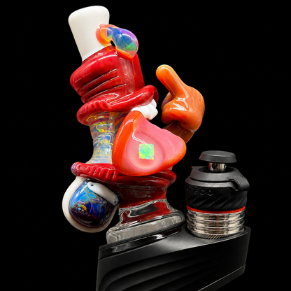 GlassHole - Running Spray Can Dry Puffco Peak Glass Attachment