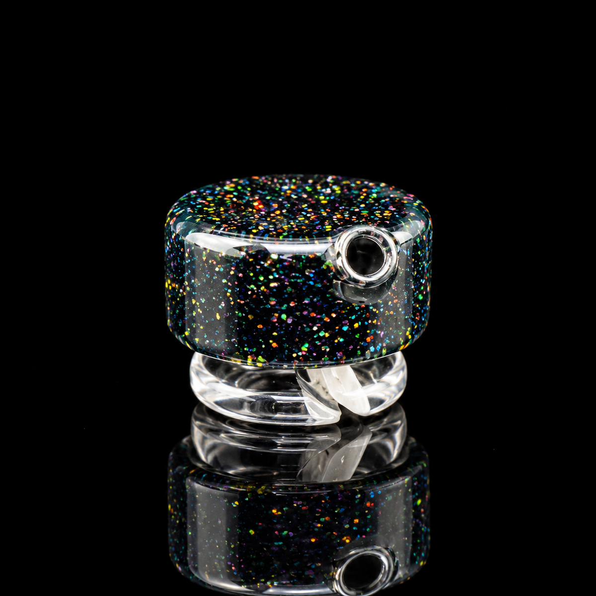 Sandalz Glass - Crushed Opal Puffco Proxy Core Mouthpiece