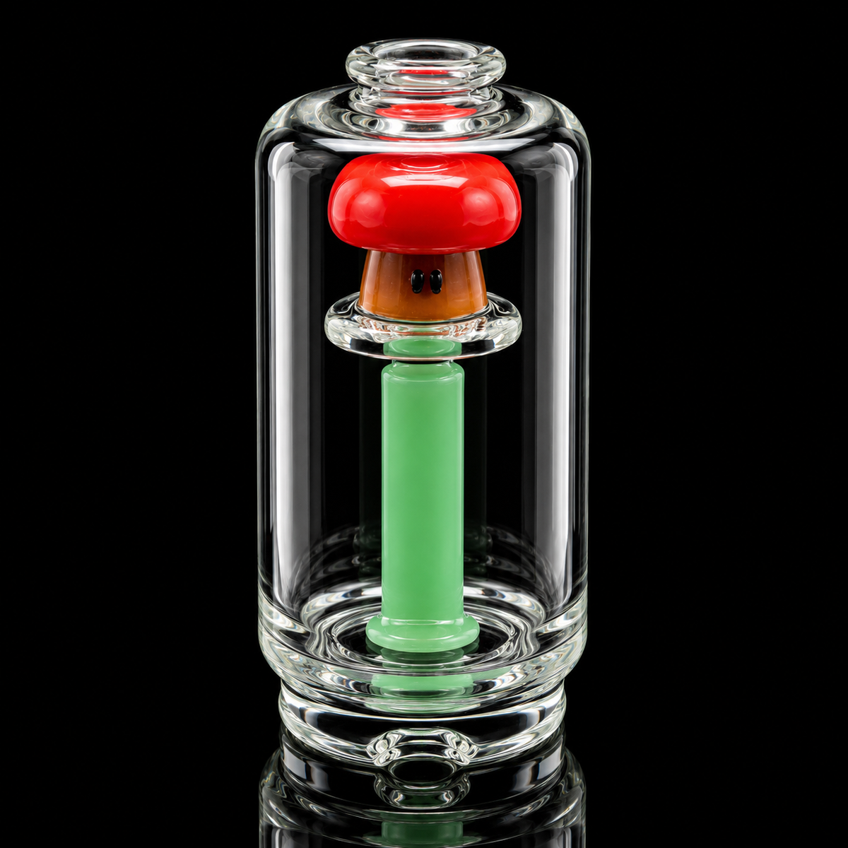 Empire Glassworks - Mushroom Wet Puffco Peak Glass Attachment