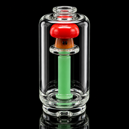 Empire Glassworks - Mushroom Wet Puffco Peak Glass Attachment