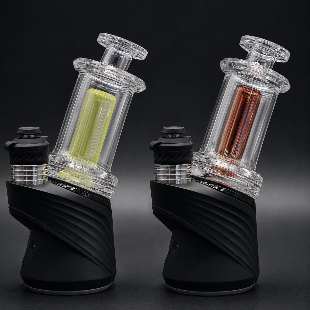 Jwoerz Glass - Color Accented Mini Tube Puffco Peak Glass Attachment