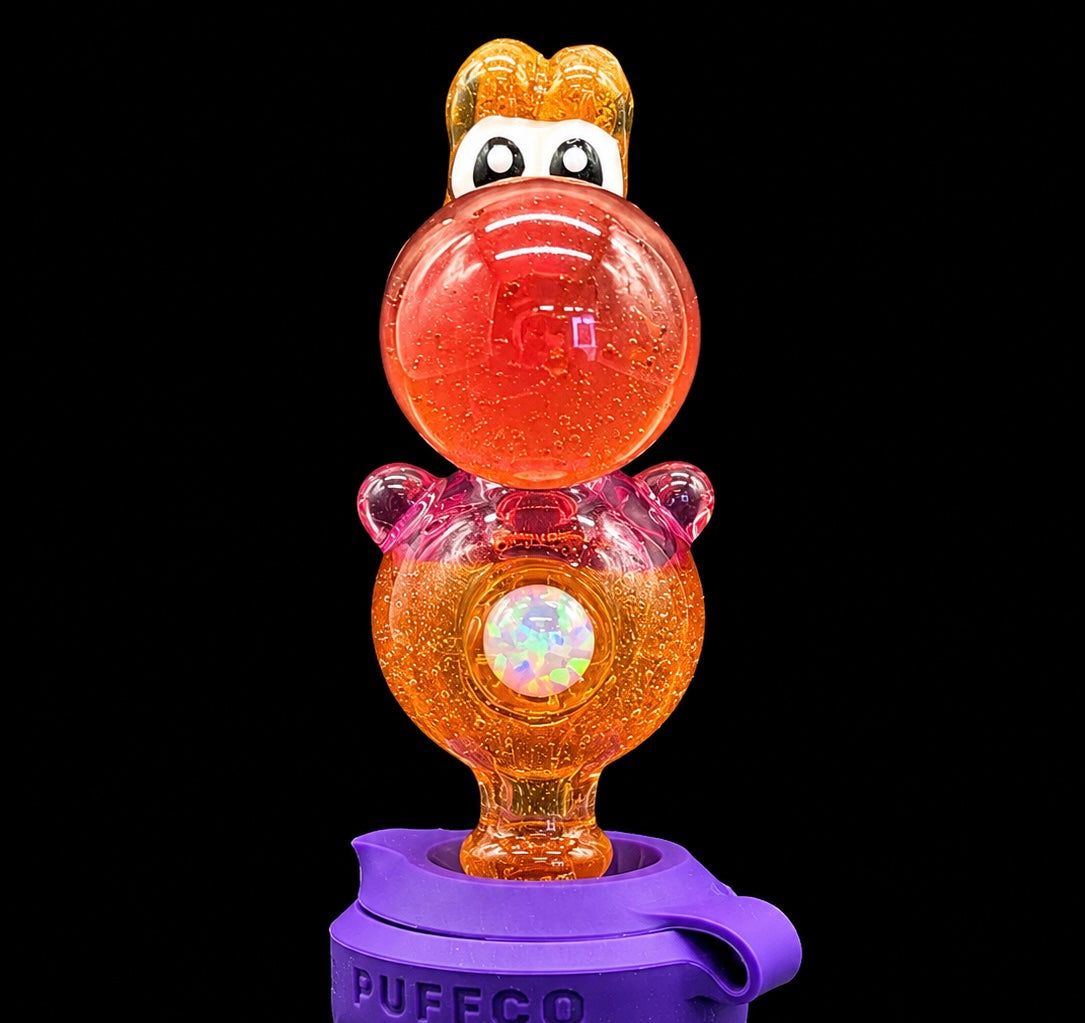 Bellz Glass - Opal Daybreak Yoshi Puffco Peak Pro Joystick
