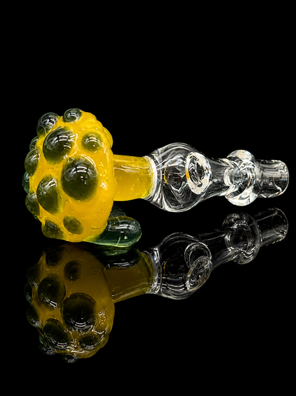 Hensley Glass - Drippy Mushroom Puffco Peak Pro Glass Joysytick