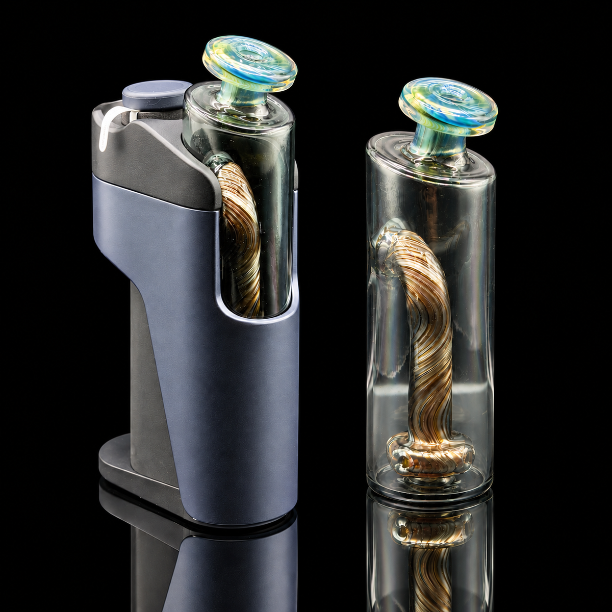 Eternal Flameworks - #3 Full Color Dr. Dabber Switch GO Glass Attachment