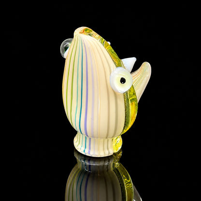 Niko Cray - UV Snake Head Puffco Pivot Glass Mouthpiece