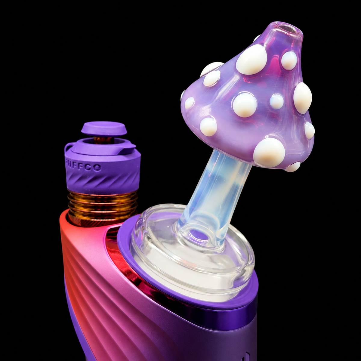 Mead Glass - Mushroom Dry Puffco Peak Glass Attachment