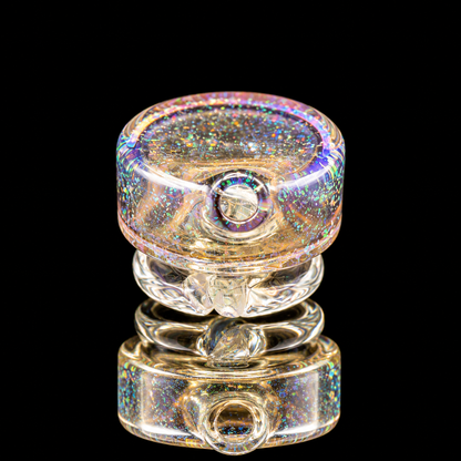 Sandalz Glass - Crushed Opal Puffco Proxy Core Mouthpiece