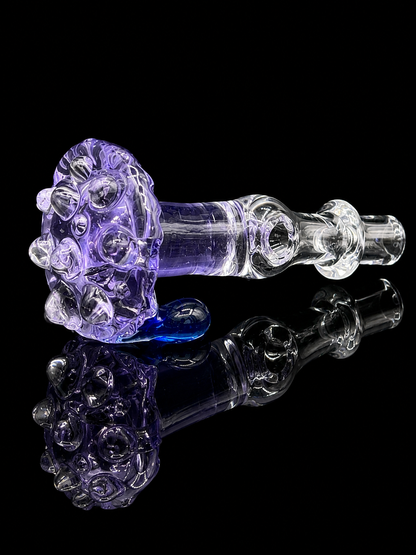 Hensley Glass - Drippy Mushroom Puffco Peak Pro Glass Joysytick