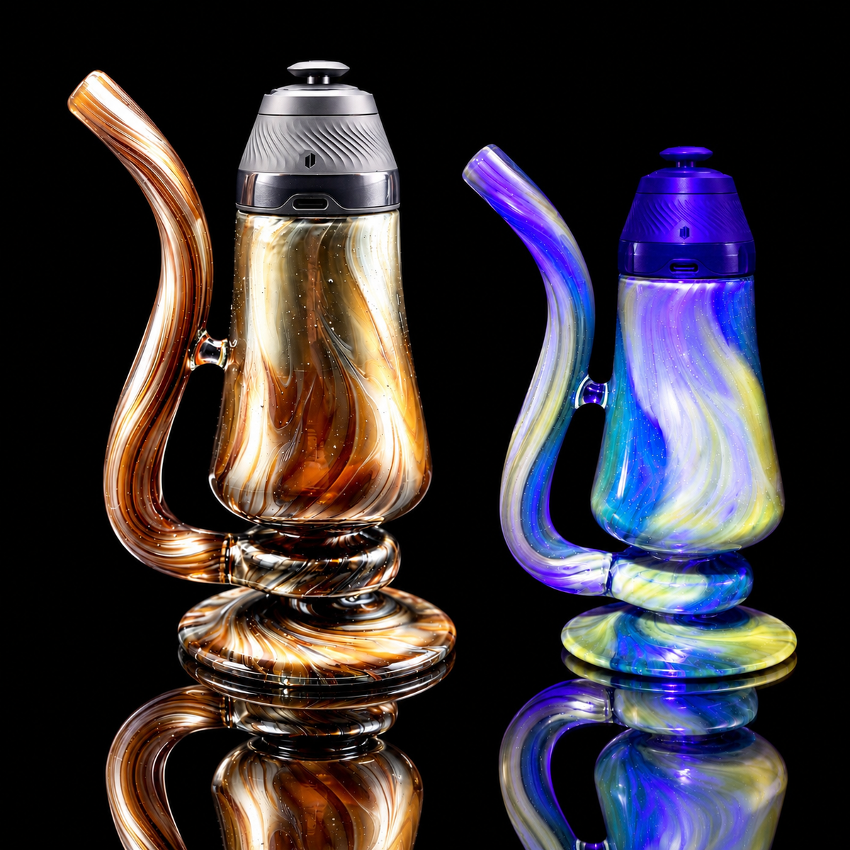 Eternal Flameworks - UV Electrum Puffco Proxy Glass Pipe