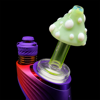 Mead Glass - Mushroom Dry Puffco Peak Glass Attachment