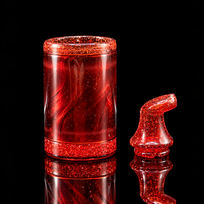 Eternal Flameworks - Electrum Lava #2 Puffco Proxy Core Cup & mouthpiece Set