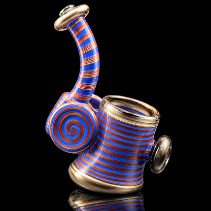 Smiley Glass - Electrum Linework Puffco Proxy Pipe
