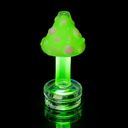 Mead Glass - Mushroom Dry Puffco Peak Glass Attachment