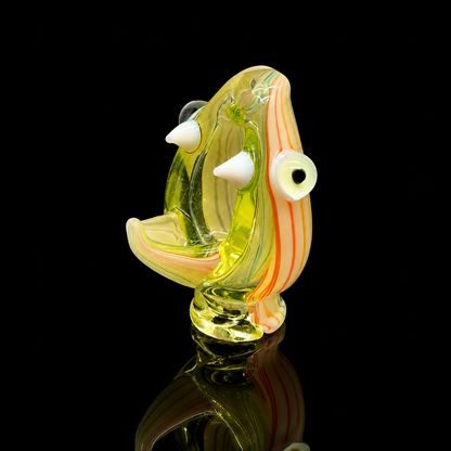 Niko Cray - UV Snake Head Puffco Pivot Glass Mouthpiece