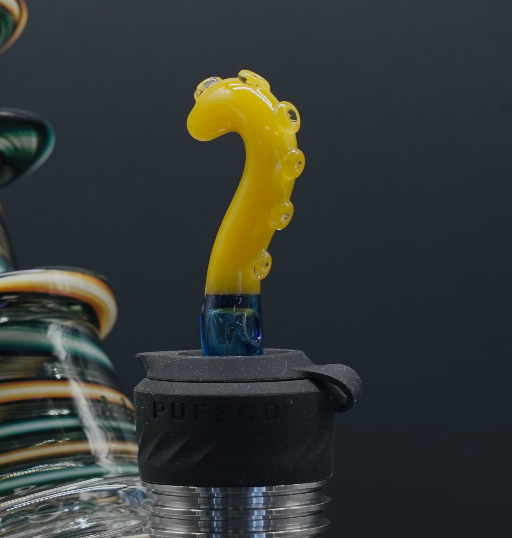 Iridescent Glass - Octopus Tentacle Puffco 3DXL Joystick