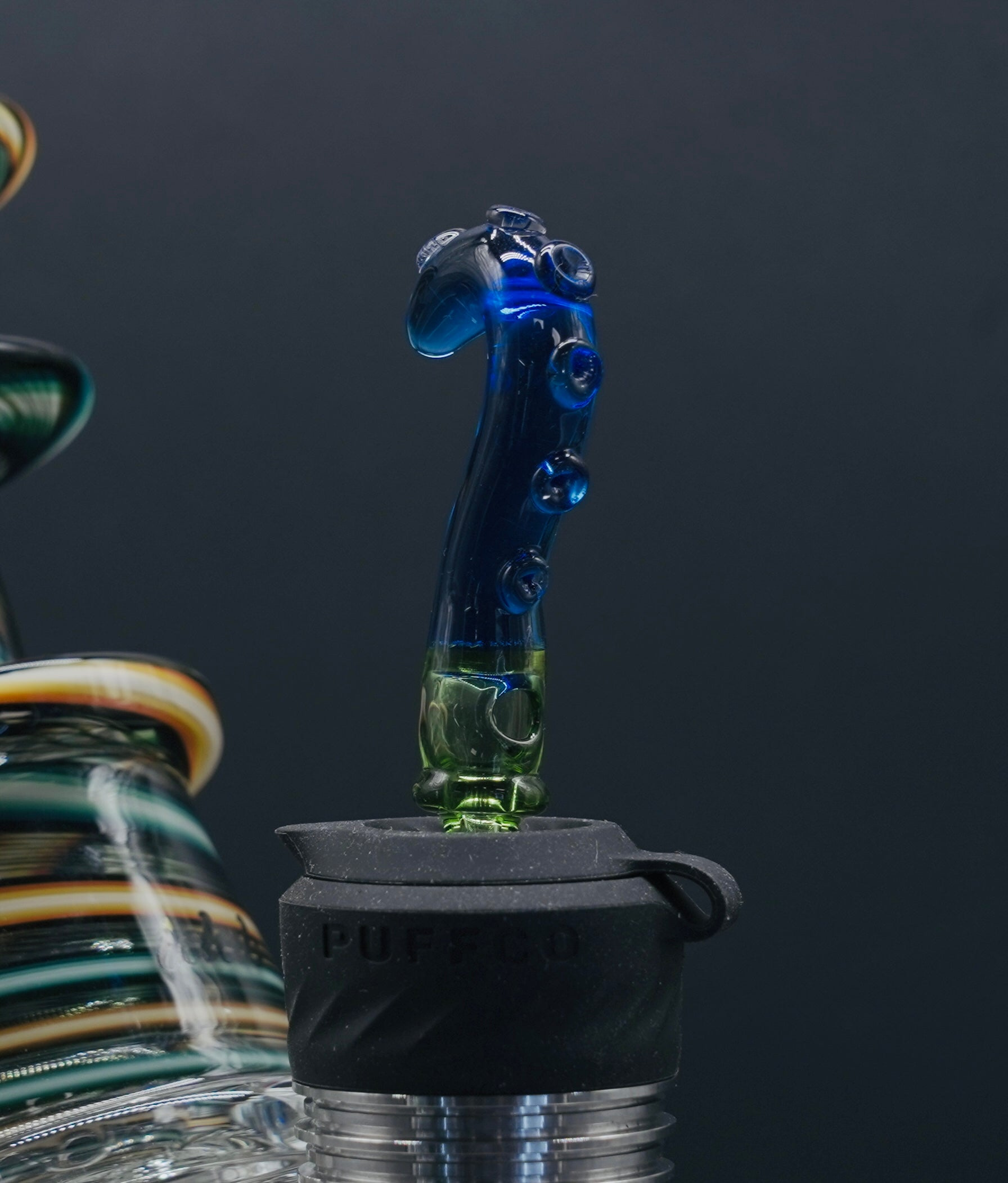 Iridescent Glass - Octopus Tentacle Puffco 3DXL Joystick