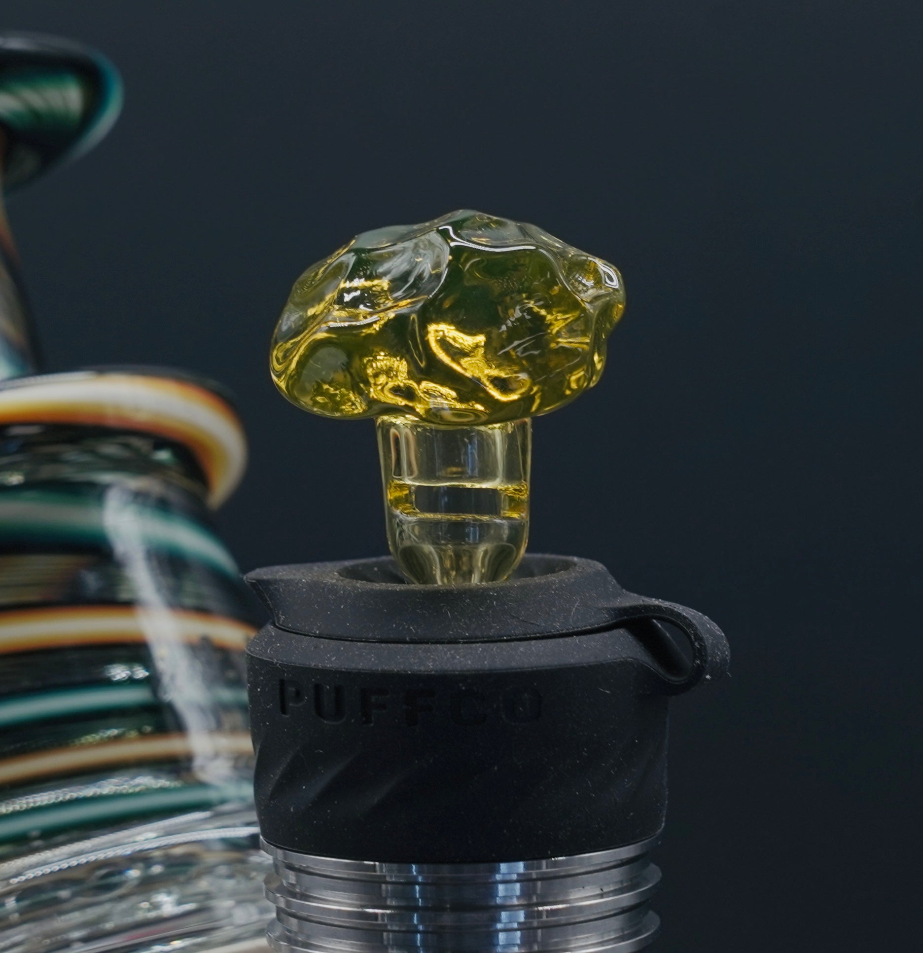 Soup Glass - Illumanati UV Gem Puffco 3DXL Joystick