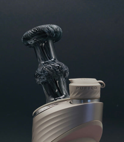 Hensley Glass - Puffco Dry Top Black Edition