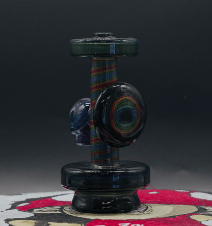 Smiley Glass Spectrum Dry Top Puffco Glass Attachment
