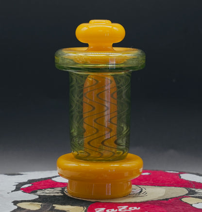 Smiley Glass Lemon Haze Puffco Glass Attachment