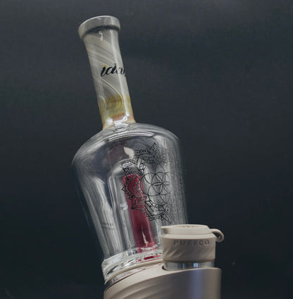 IDab Glass - Henny Bottle Puffco Peak Glass Attachment