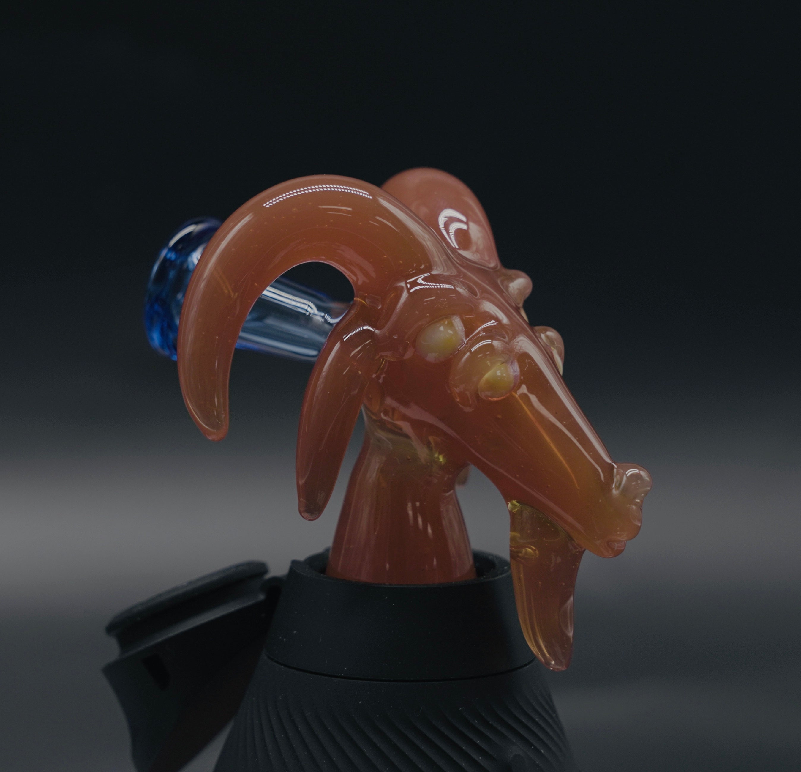 MCS Glass - Quad eyed Goat Puffco Proxy Core Mouthpiece