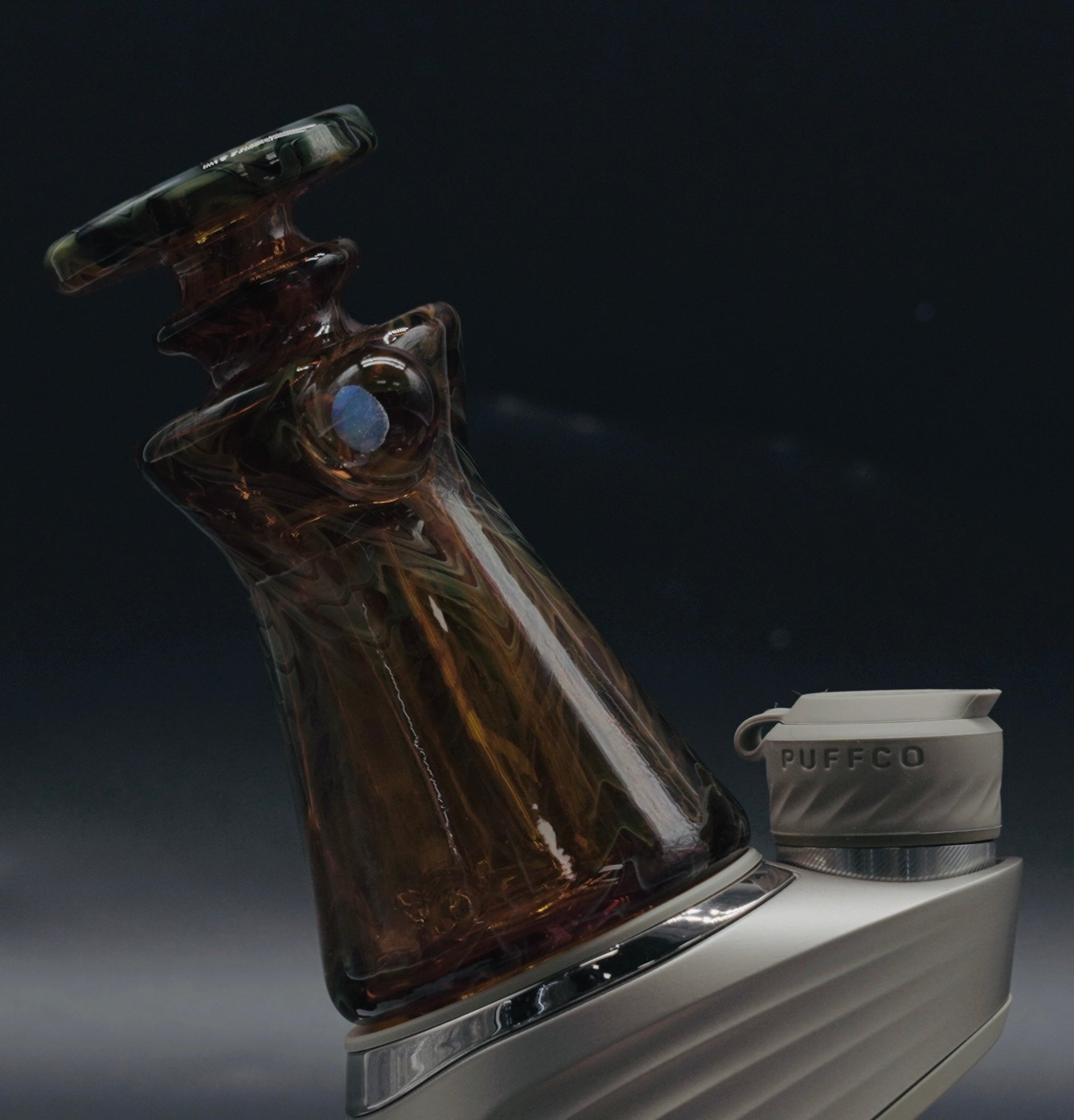 Eternal Flameworks - Worked Chugger Puffco Peak Glass Attachment