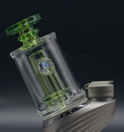 Eternal Flamewroks - Lime Guppy Puffco Peak Glass Attachment