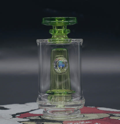 Eternal Flamewroks - Lime Guppy Puffco Peak Glass Attachment