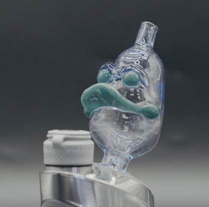 Crysis Designs - Ducky Puffco Peak Dry Glass Attachment