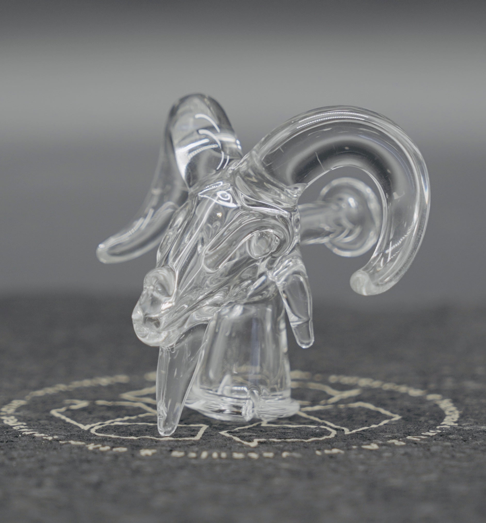 MCS Glass - Clear Goat Puffco Proxy Core Mouthpiece