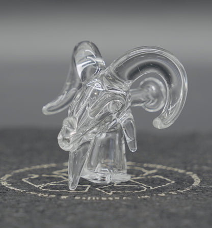 MCS Glass - Clear Goat Puffco Proxy Core Mouthpiece
