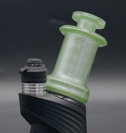 Jwoerz Glass – Full Color Mini Tube Puffco Peak Glass Attachment