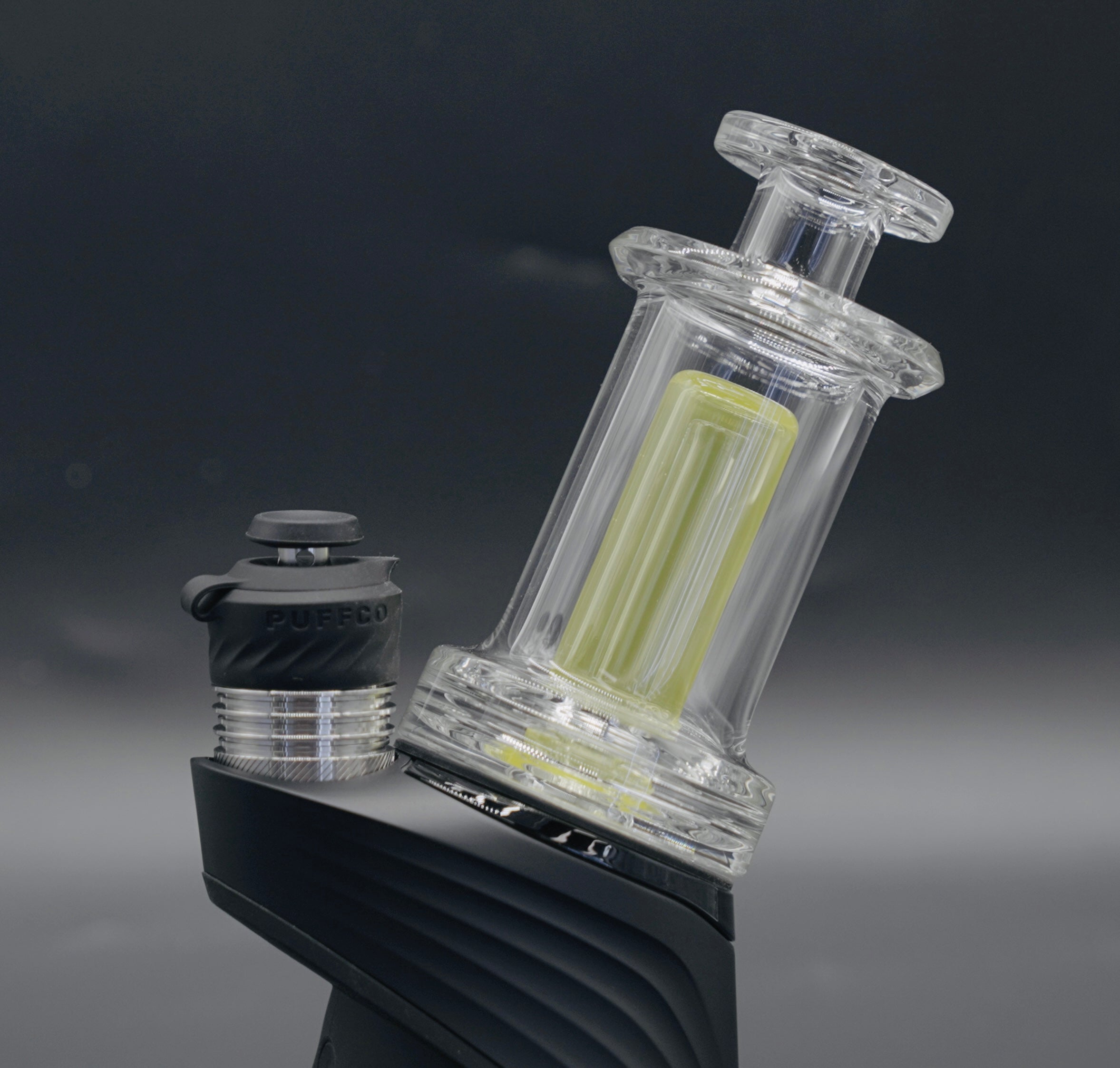 Jwoerz Glass - Color Accented Mini Tube Puffco Peak Glass Attachment