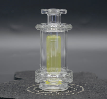 Jwoerz Glass - Color Accented Mini Tube Puffco Peak Glass Attachment