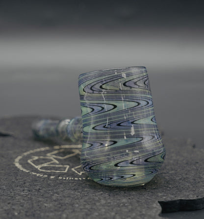Smiley Glass - Puffco Proxy Line Work Sherlock Glass Attachment