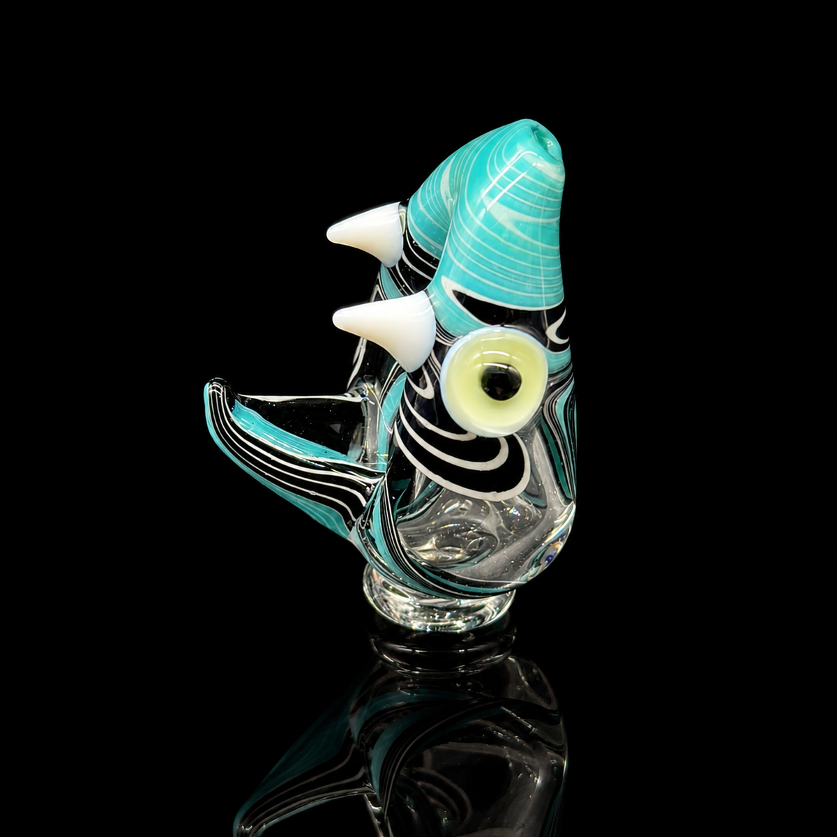 Niko Cray - Snake Head Puffco Pivot Glass Mouthpiece