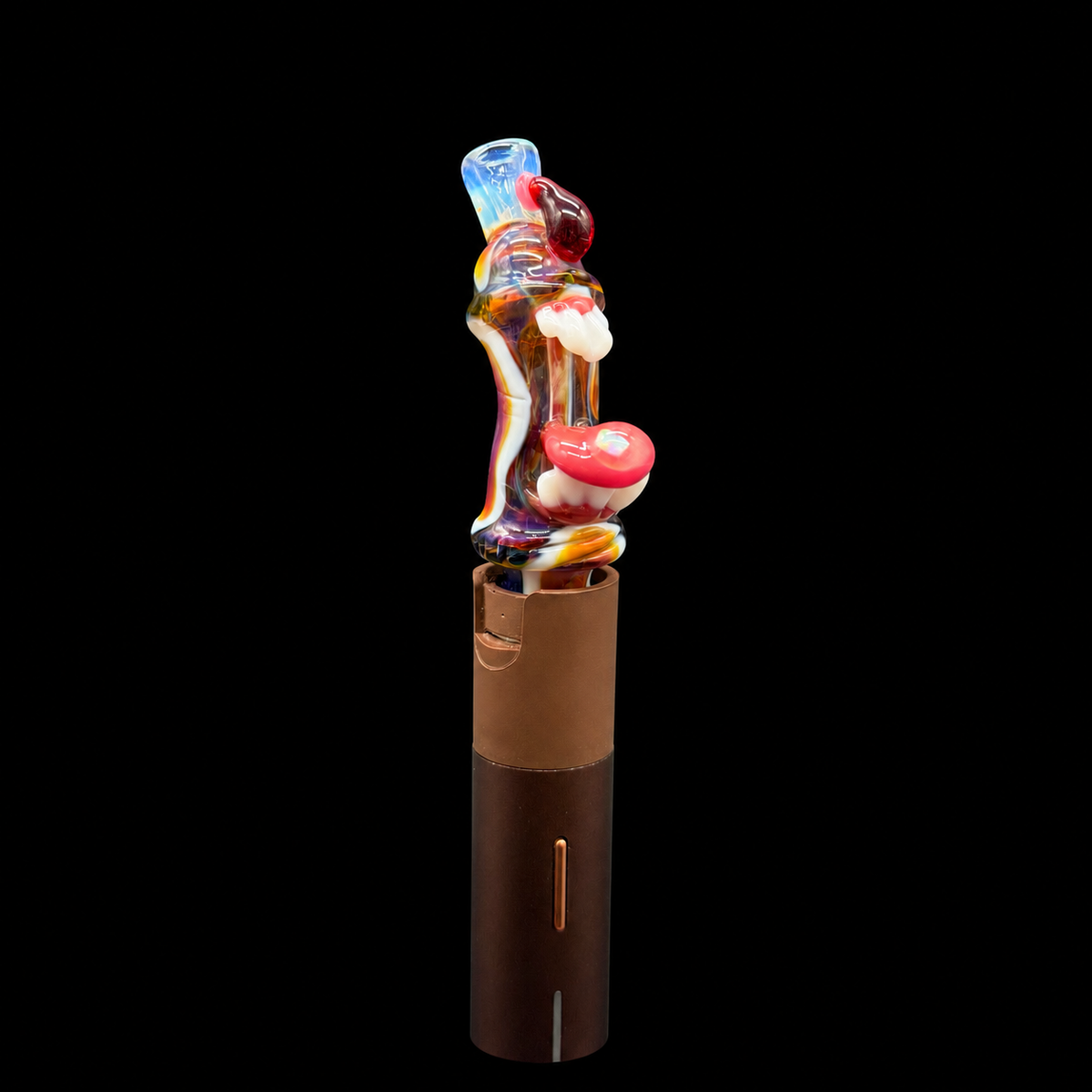 GlassHole - High Spray Can Puffco Pivot Glass Mouthpiece