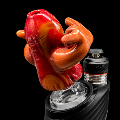 GlassHole - Mad Mouth Dry Puffco Peak Glass Attachment