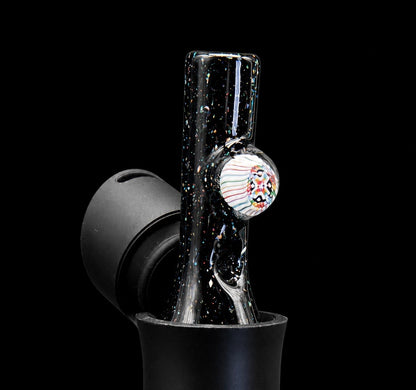 Steve H Glass - Milli Crushed Opal Puffco Pivot Glass Mouthpiece