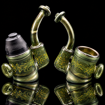Smiley Glass - Electrum Wigwag Puffco Proxy Pipe