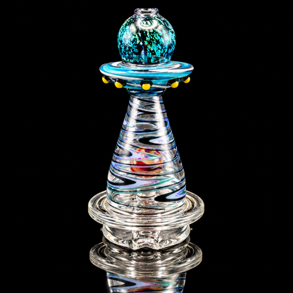 Eternal Flameworks – Space Beam Dry Glass Attachment for Puffco Peak & Peak Pro