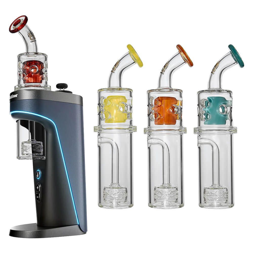 Calibear Glass Straight Fab Rig For Dr. Dabber Switch 2