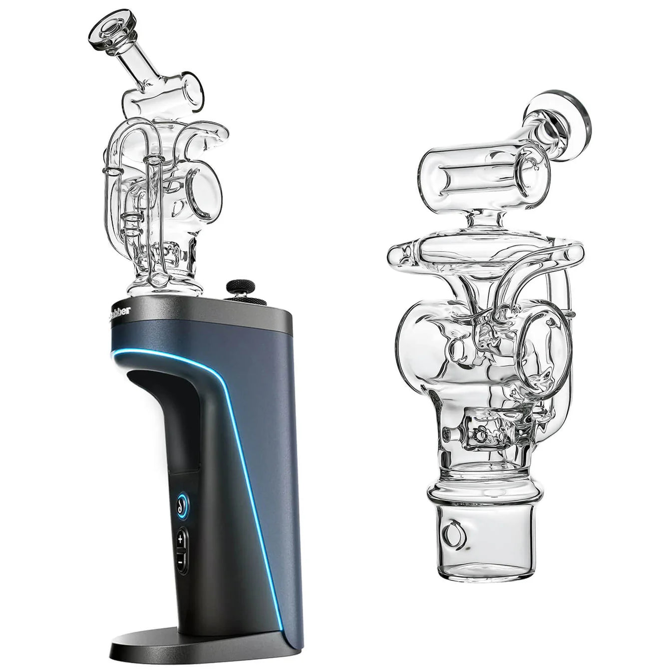 Calibear Glass Swiss Recycler Glass Attachment For Dr. Dabber Switch 2