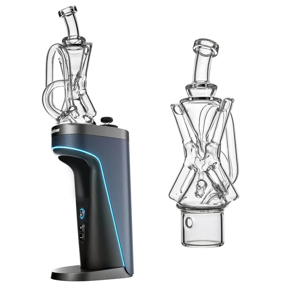 Calibear Glass Xfinity Recycler Glass Attachment For Dr. Dabber Switch 2
