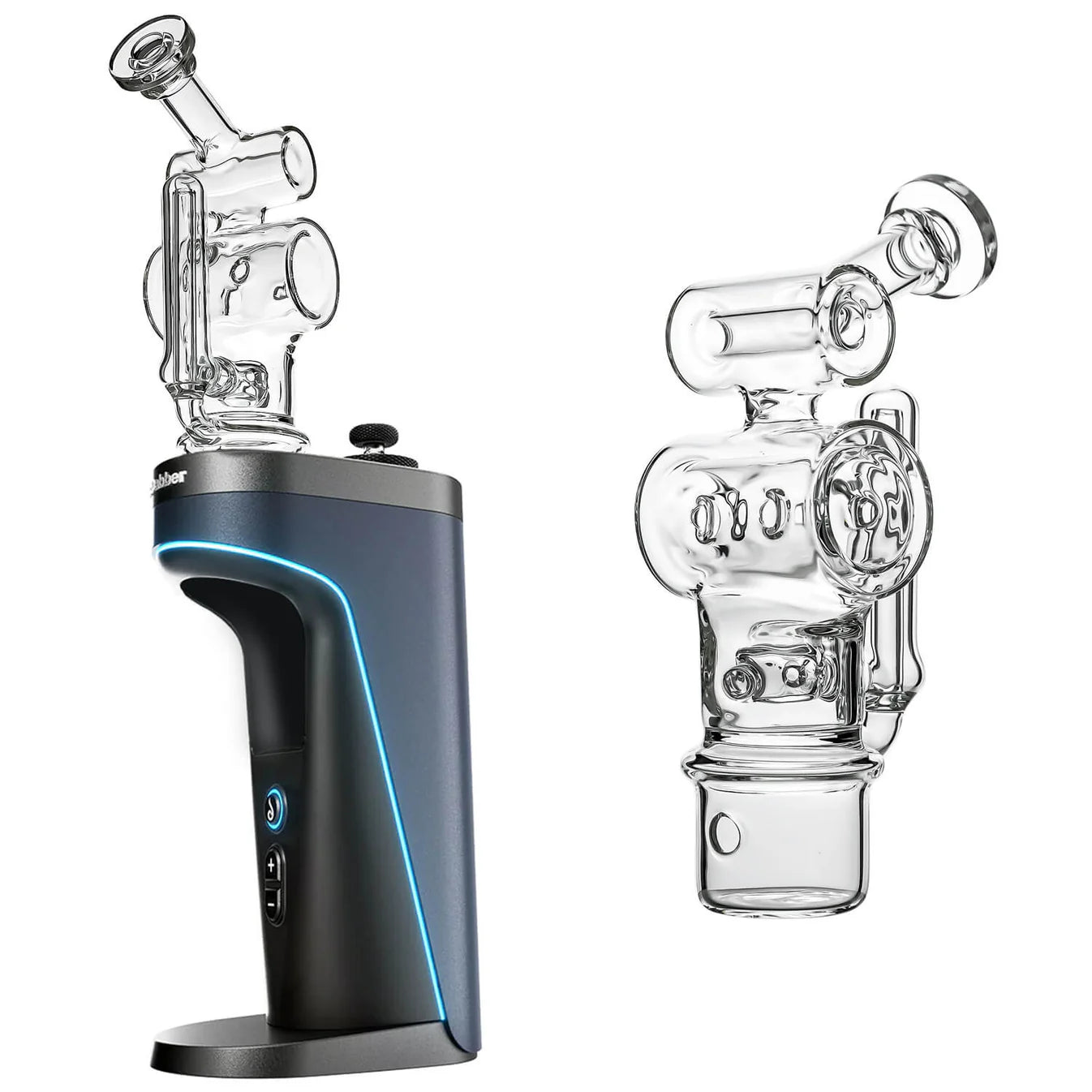 Calibear Glass Swiss Barrel Glass Attachment For Dr. Dabber Switch 2