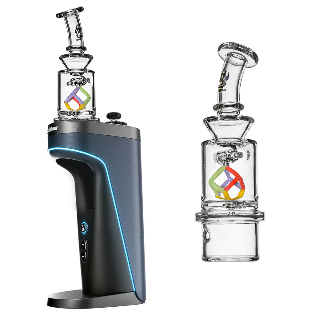 Calibear Glass Spinning Cube Dry Top for Dr. Dabber Switch2
